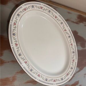 Vintage TIVOLI China 14” Elegant Floral Oval Platter
